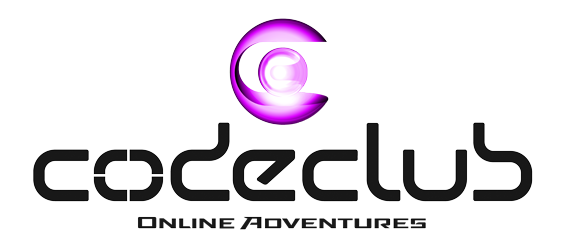 Code Club Logo with magenta ball